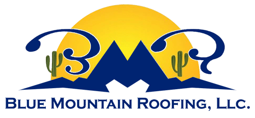 blue mountain roofing logo